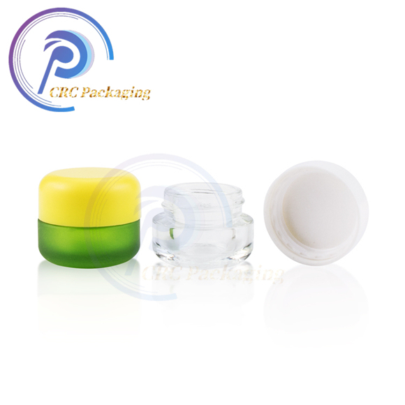 Child proof 3ml 5ml 7ml 9ml concentrate jars vacuum packing