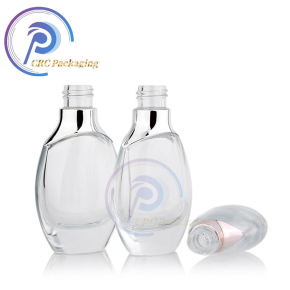 Wholesale cosmetic serum bottles Glass Essential Oil Bottle with dropper