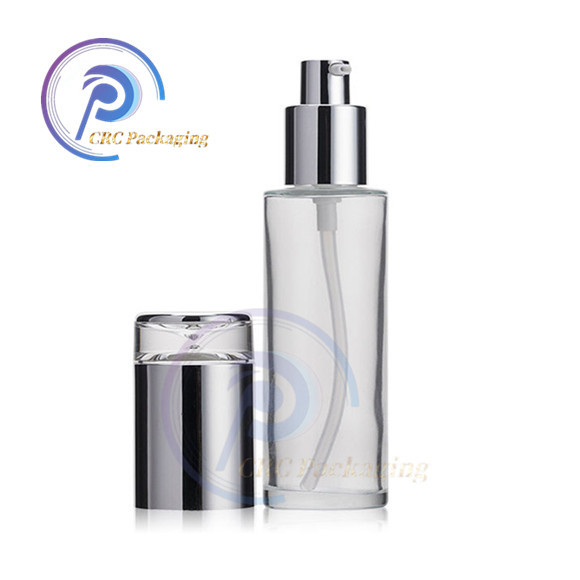 120ml 150ml Frosted glass lotion bottles series cosmetic skincare toner bottles