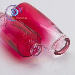 wholesale 50g 40ml 100ml 120ml cosmetic glass bottle sets glass jar for skincare face cream lotion bottle