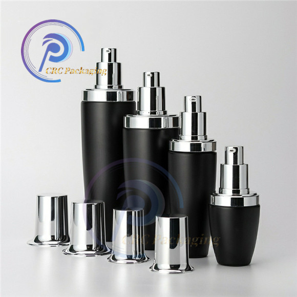 cosmetics containers and packaging Empty Color Graduated Serum Bottle 30ml 50ml 100ml 120ml Lotion Glass Cosmetic bottle