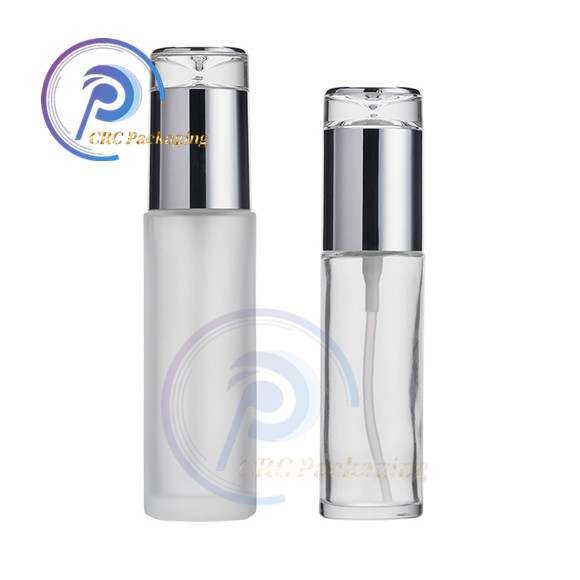 120ml 150ml Frosted glass lotion bottles series cosmetic skincare toner bottles