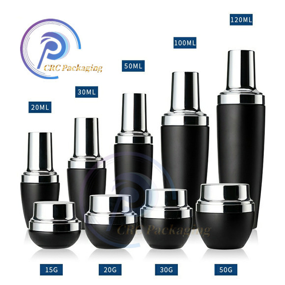 cosmetics containers and packaging Empty Color Graduated Serum Bottle 30ml 50ml 100ml 120ml Lotion Glass Cosmetic bottle