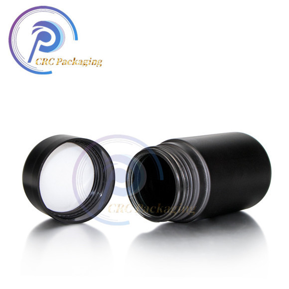 Label printing 50ml 70ml 110ml 150ml 220ml hemp container frosted child proof resistant flower glass jars with CRC cap