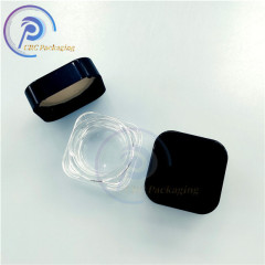 3ml 5ml 7ml 9ml square child proof glass jar Vacuum Sealed Glass Jar