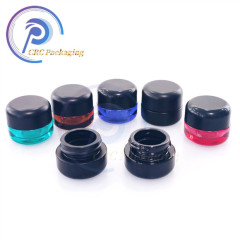 Child proof 9ml Resistant Glass jars with resistant cap