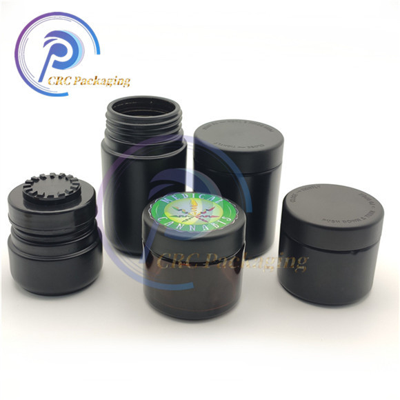 50ml 70ml 110ml glass jar with childproof Dome vacuum packing