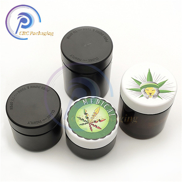 weed packaging 1oz 2oz 3oz 4oz glass jars containers hemp packaging