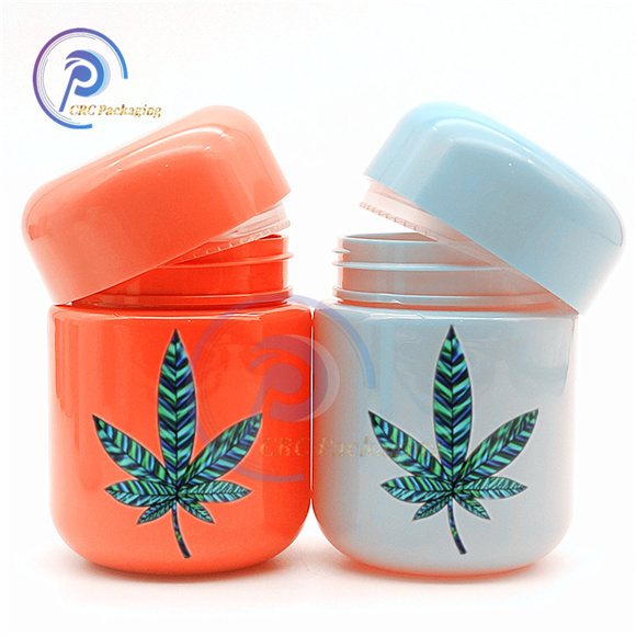 4oz plastic jars with lids glass jar