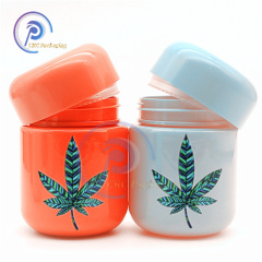 4oz plastic jars with lids glass jar