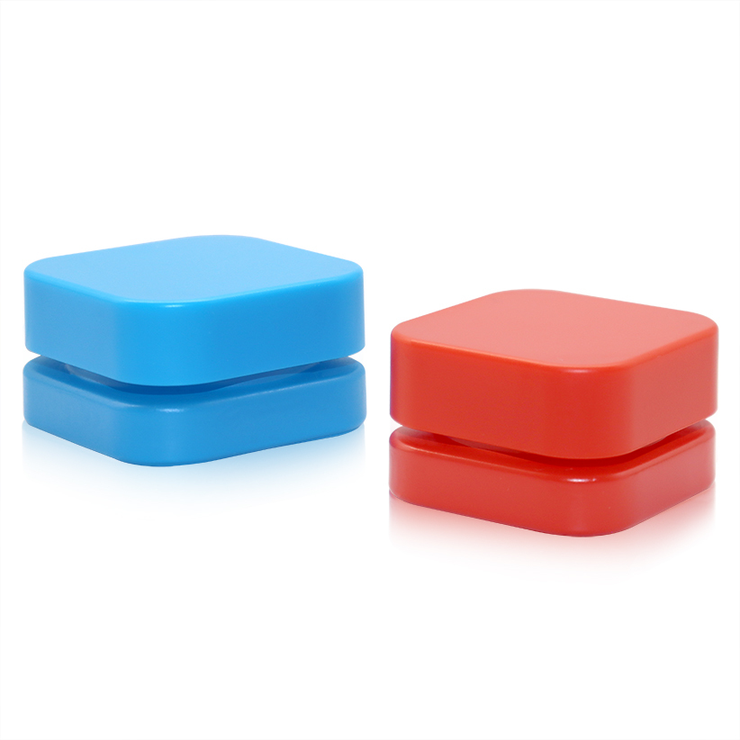 3ml 5ml 7ml 9ml square child proof glass jar Vacuum Sealed Glass Jar