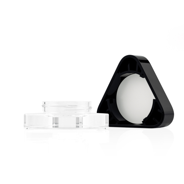 5ml 10ml Cosmetic glass eye cream jar with bamboo lid