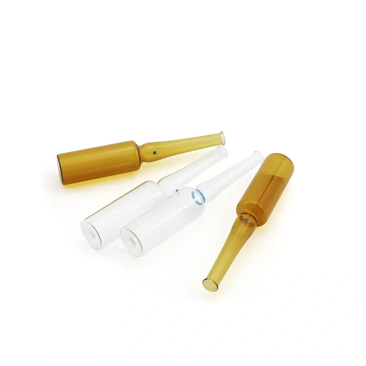 1ml 2ml 3ml 5ml 10ml 20ml amber clear pharmaceutical glass bottles ampoule bottle for injections