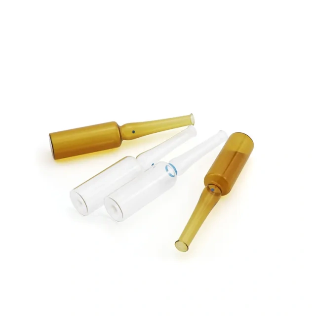1ml 2ml 3ml 5ml 10ml 20ml amber clear pharmaceutical glass bottles ampoule bottle for injections