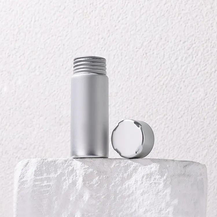 Child Resistant Lid Metal Aluminium Bottle 50 100ml 250ml 500ml 1000ml Wholesale Medicine Cosmetic Essential Oil Aluminum Bottle