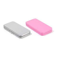 Child Resistant Packaging For Chocolate Bar Child Proof Tin Box For Tablets metal tin case 5 Pack CR Closure Boxes