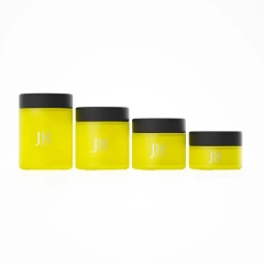 Customized 1oz 2oz 3oz 4oz child resistant glass concentrate recycle glass flower empty glass jars with CRC cap