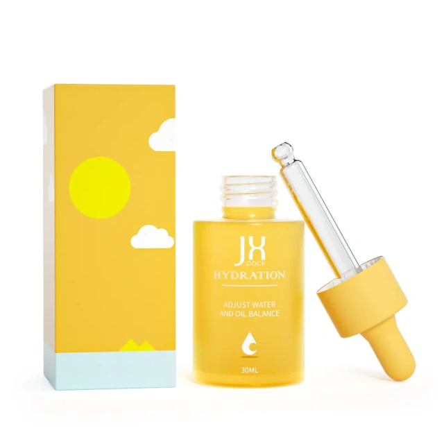 Luxury Custom Empty Child Proof Screw Lid Cap Essential Oil Bottle Frosted 30ml Glass Dropper Bottle With Box Packaging