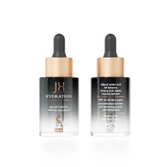 Luxury Cosmetic Packaging Round Skin Care Serum Dropper Bottle 50 Ml 30 Ml Gradient Black 2 oz Glass Bottle With Dropper