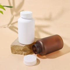 Custom Biodegradable packaging PET Plastic Bottle for pill bottle gummy vitamins Healthcare Supplement container