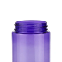 2oz 8oz Clear Childproof Plastic Jar Custom Color Smell Proof Dry Flower Storage Container Empty Plastic Jars