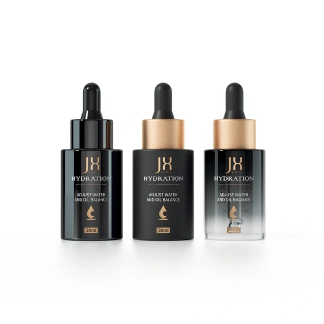 Wholesale Custom glass bottle with child proof resistant screw lid cap and essential oil glass bottle clear glass bottle