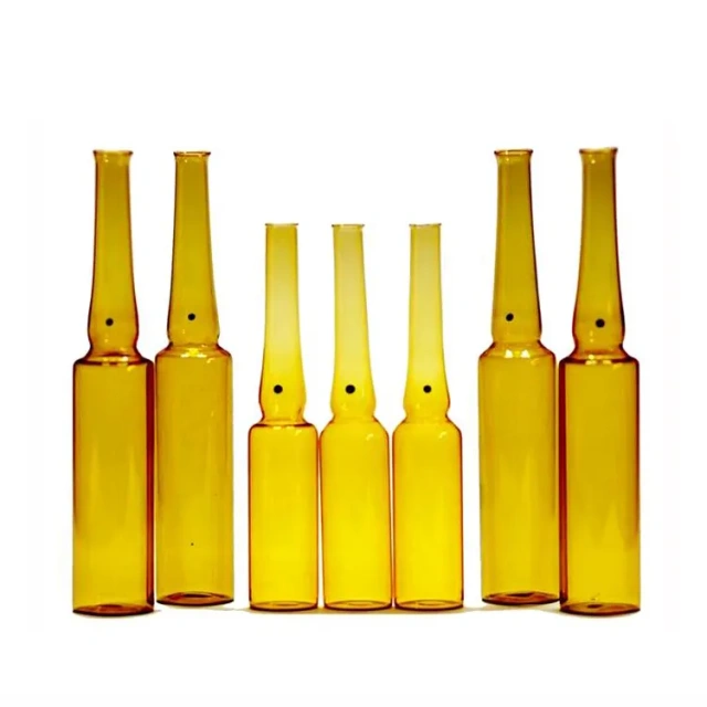 1ml 2ml 3ml 5ml 10ml 20ml amber clear pharmaceutical glass bottles ampoule bottle for injections