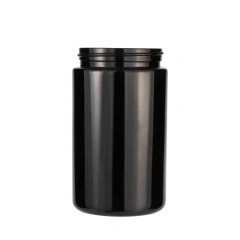 Custom printed 3g 5g 7g UV resistance black glass crc concentrate container child proof jar concentrate packaging glass jar