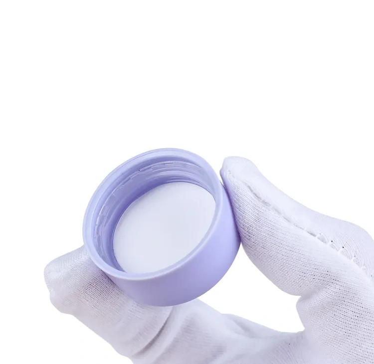 3ml 5ml 7ml 9ml Clear childproof empty round small glass concentrate jar straight base with child resistant crc lid