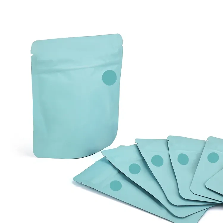 Custom Logo Child Proof Resealable Zipper Smell Proof Flower Packaging Bag 3.5g 7g Flower Mylar Bags