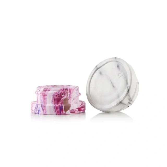 3g 5g 7g 9g wood lid child resistant jars glass stash jar concentrate glass jar