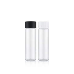 Custom label 115mm 130mm child proof cap plastic bottle flower packaging child resistant plastic tube
