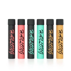 Luxury Custom Logo Printing 120mm 126mm transparent CR pre roll tube packaging child resistant tube with screw cap