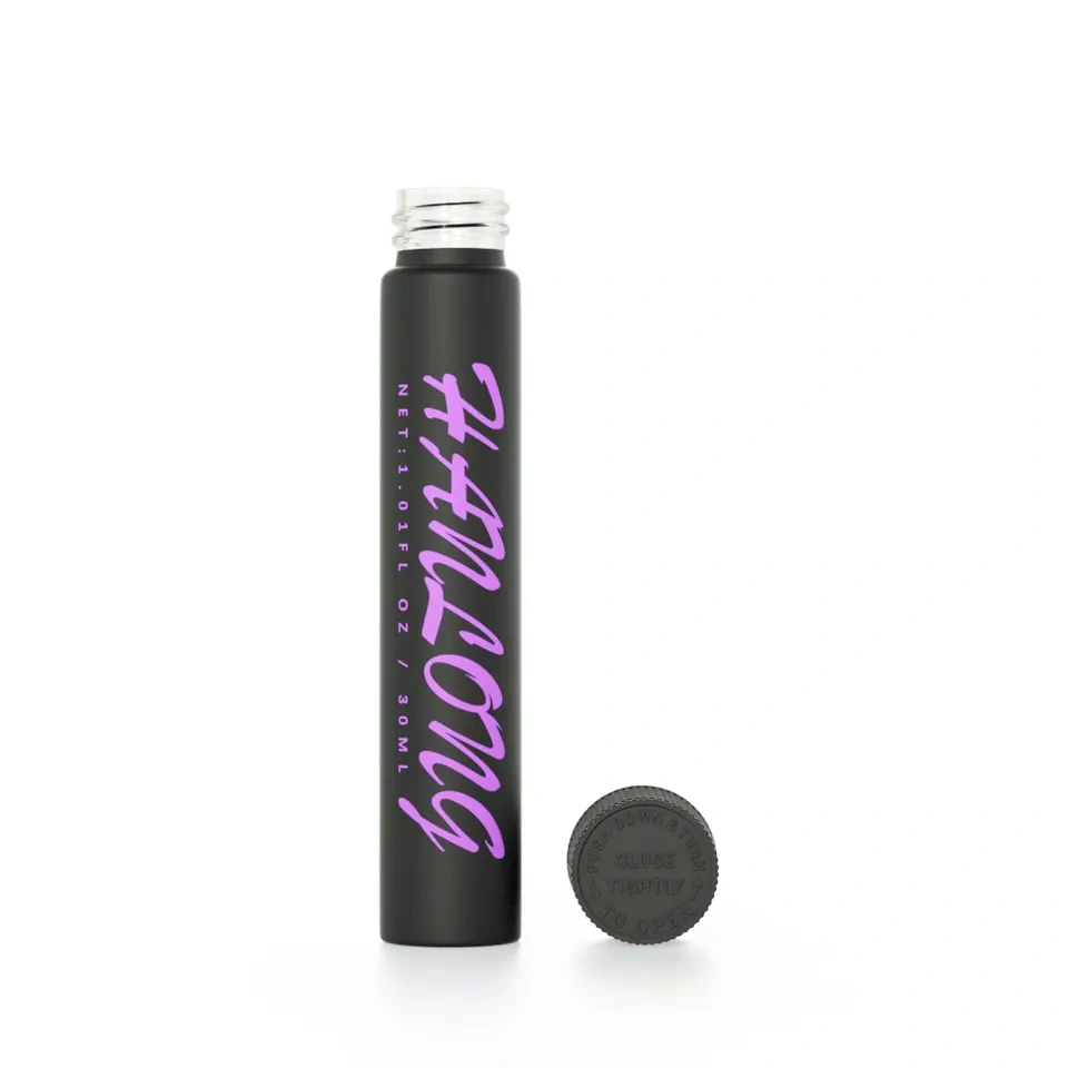 Matte custom logo colour 90mm 125mm glass child resistant packing tube smell proof flower pre glass tube