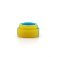 Non-stick child resistant silicone containers oil storage little jar child proof silicon container 3ml 5ml 7ml for concentrate