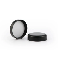 High Quality Custom Empty Clear Glass Jar Storage Flower Glass Jar With Child Proof Cap 2oz 4oz Glass Packaging Container