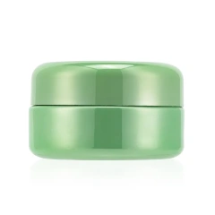 Custom child resistant container airtight food jar smell proof glass jar packaging green glass jar