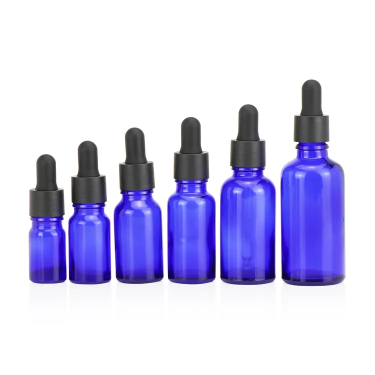 essential oil jar empty dropper bottle luxury oil green essential oil bottle