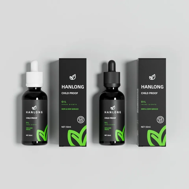 Luxury 15ml 20ml 30ml 50ml 100ml serum bottles with child resistant screw lid cosmetic essential oil dropper glass bottle essential oil jar