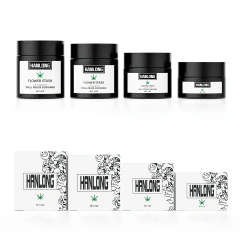 Customized paper can logo exclusive printing brand image instantly jars of weed