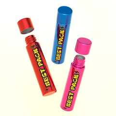 Custom Child Resistant Glass Pre Roll Joint Tube with Lid  pre roll blunt tubes