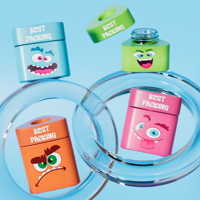 Wholesale jar cannibus bottles of marijuana in glass bottles pop vac jar