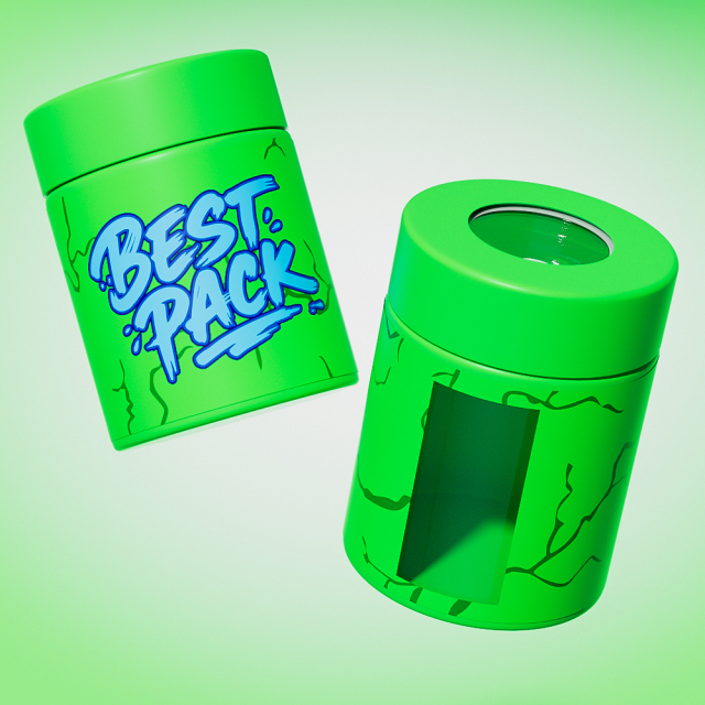 One item, two uses! Multi-functional glass bottle with magnifying glass cover