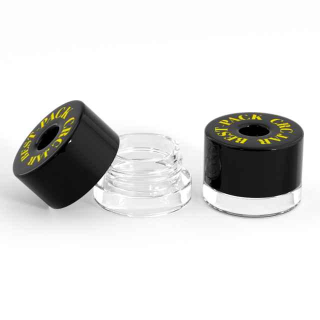 Cosmetic jars with lids​