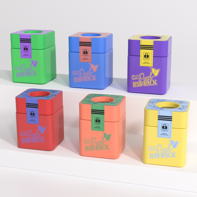 4ml Refillable Storage Vacuum Seal Container Jarconcentrate cbd oil jar pop vac jar For Herb Floral Powder Spice Concentrates