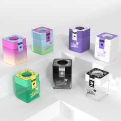 Labels Pop-Vac Concentrate ORIGINAL Container Jar concentrate cbd oil Refillable Storage Vacuum jar