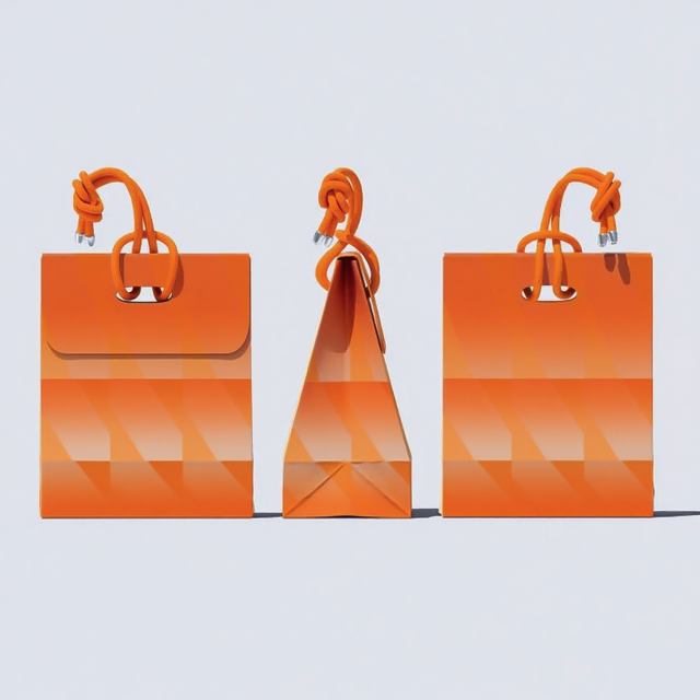 Light textured paper gift bag: a low-key texture, a simple choice for daily gifts