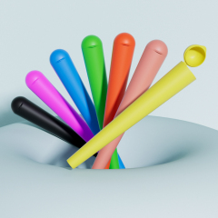 One person, one bottle for better hygiene: Round cap bouncing cigarette tube bottle, exclusive storage for more peace of mind