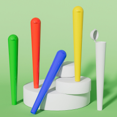 Say goodbye to tedious opening and closing! Round cap bouncing cigarette tube bottle: opens in one second, worry free and effortless