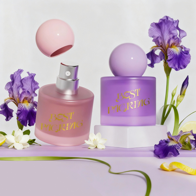 Spray nozzle glass bottle is a hygienic and convenient fragrance artifact